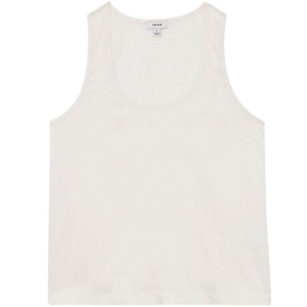 REISS RUBY Silk Front Cami Top